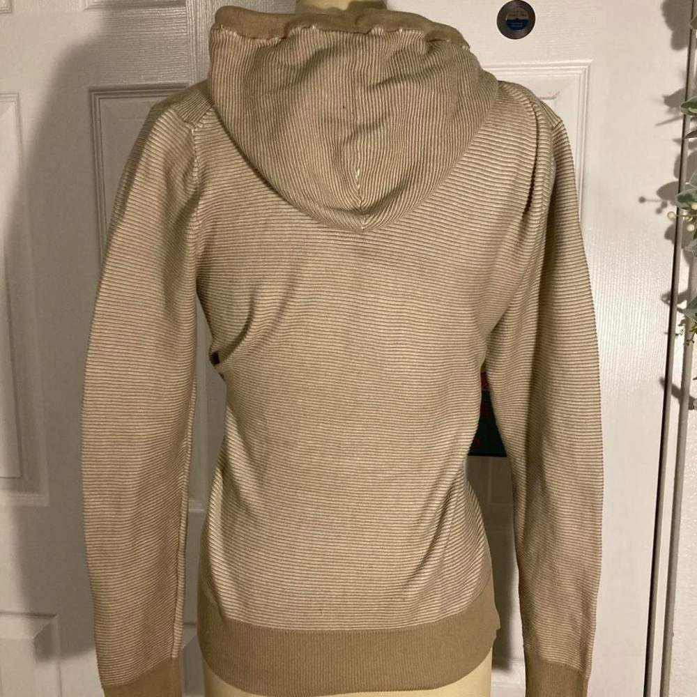 Old Navy Beige Striped Pullover - image 2